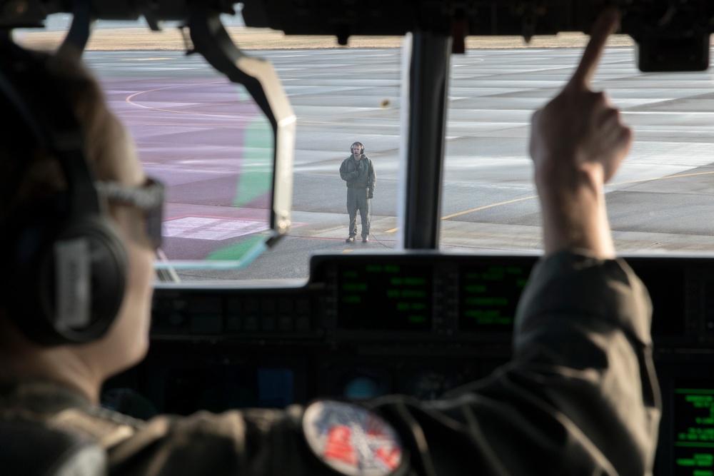 Sumos Refuel F-35's during CAS near Mt. Fuji