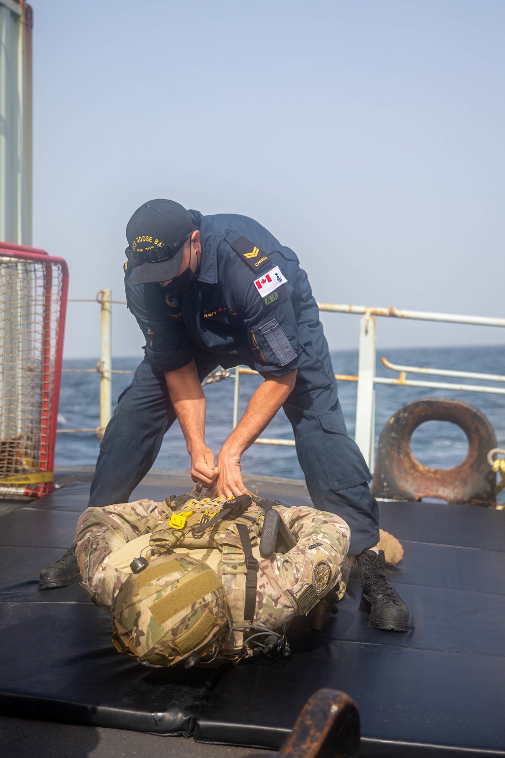 USMC and USCG Conduct Maritime Training with the Royal Canadian Navy.