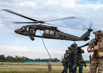 Hanuman Guardian Fastrope Training