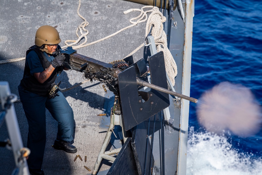 USS Dewey Live-Fire Exercise