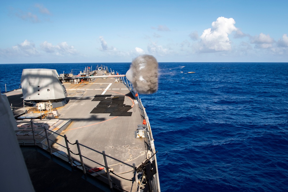 USS Dewey Live-Fire Exercise