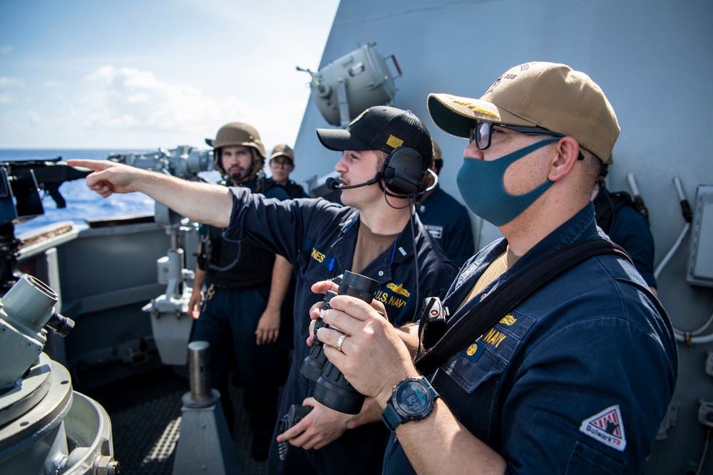 USS Dewey Live-Fire Exercise