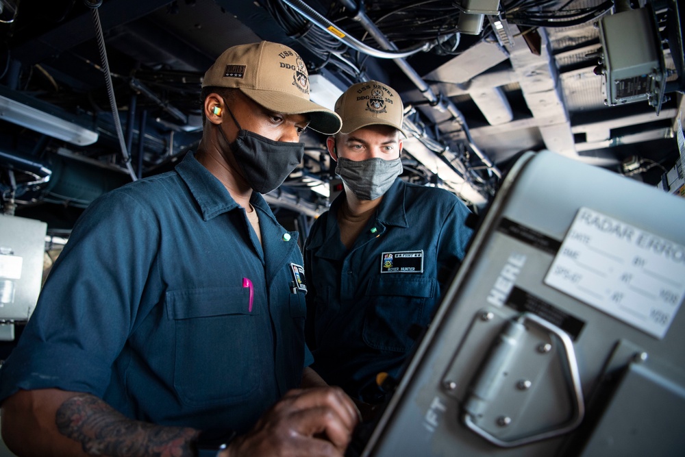 USS Dewey Live-Fire Exercise