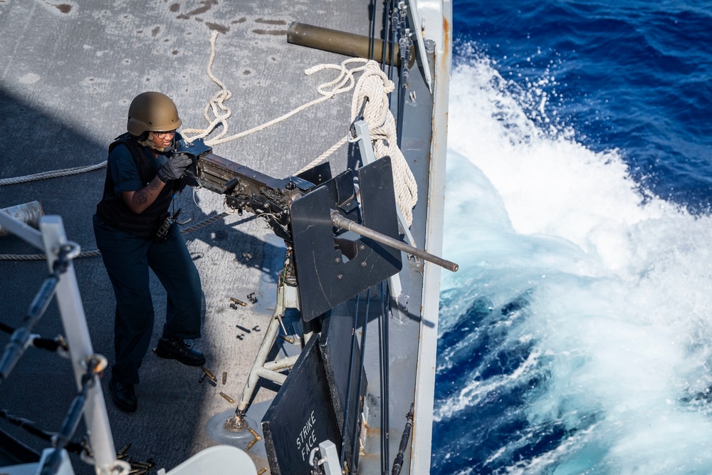 USS Dewey Live-Fire Exercise