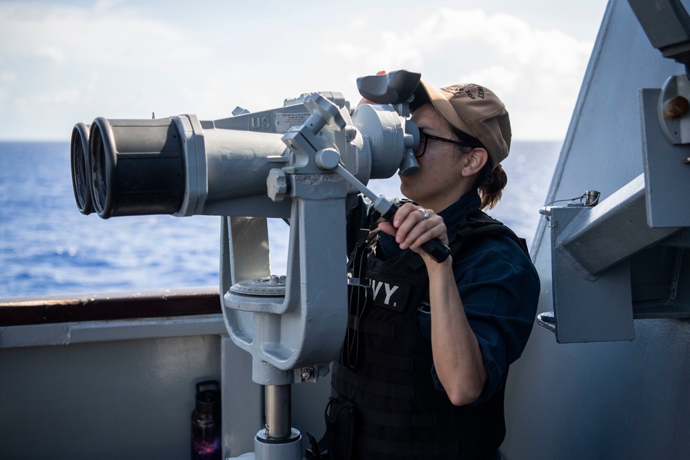 USS Dewey Live-Fire Exercise