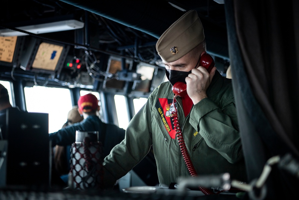 USS Dewey Live-Fire Exercise