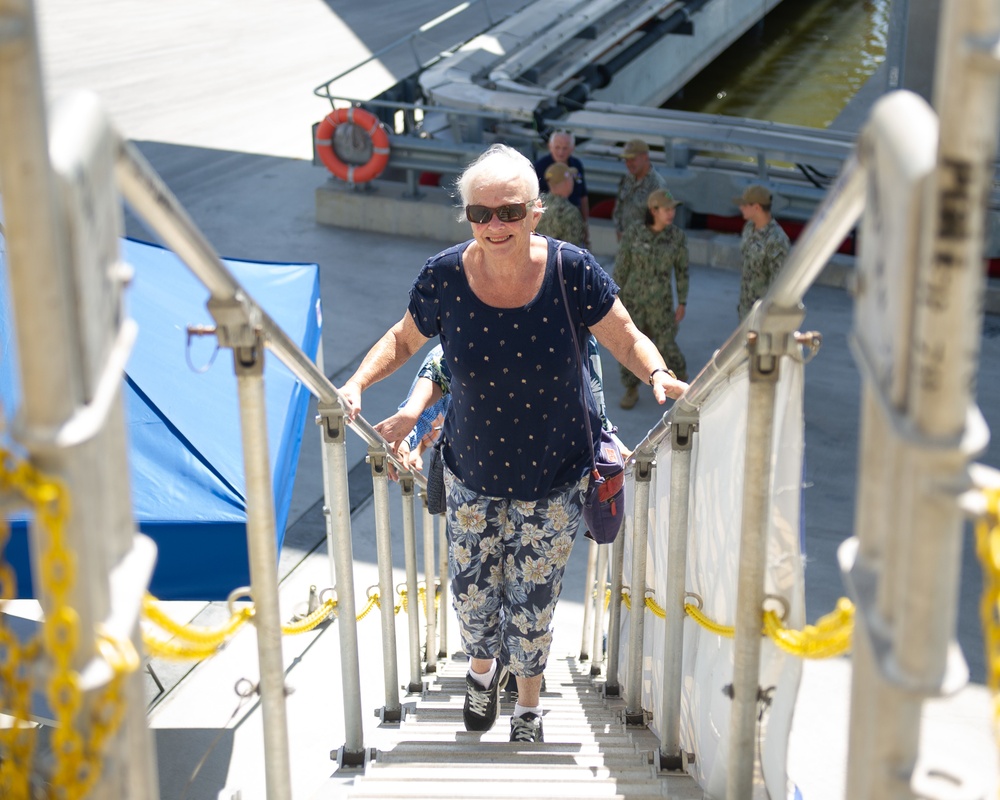 Coral Sea Commemorative Association Tours Frank Cable