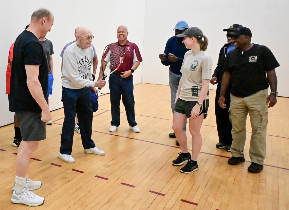 Familiar face at Perez Gym turns 100