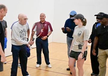 Familiar face at Perez Gym turns 100