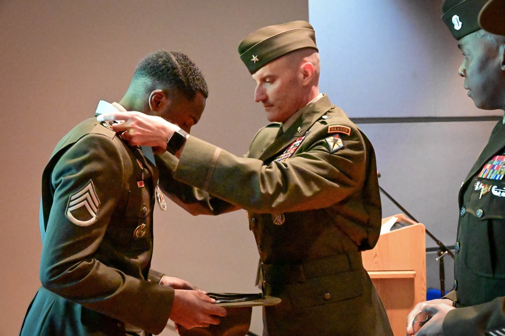 Drill Sergeant Leader inducted into SAMC Victory Chapter