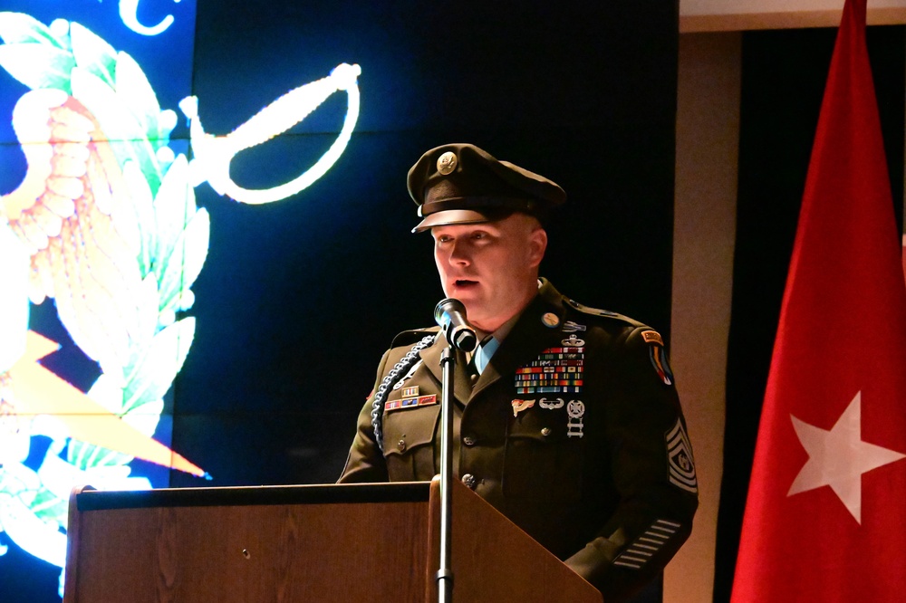 Drill Sergeant Leader inducted into SAMC Victory Chapter