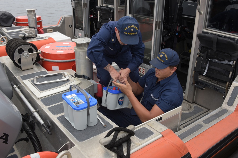 Photo of Coast Guard Station Mayport Maintenance