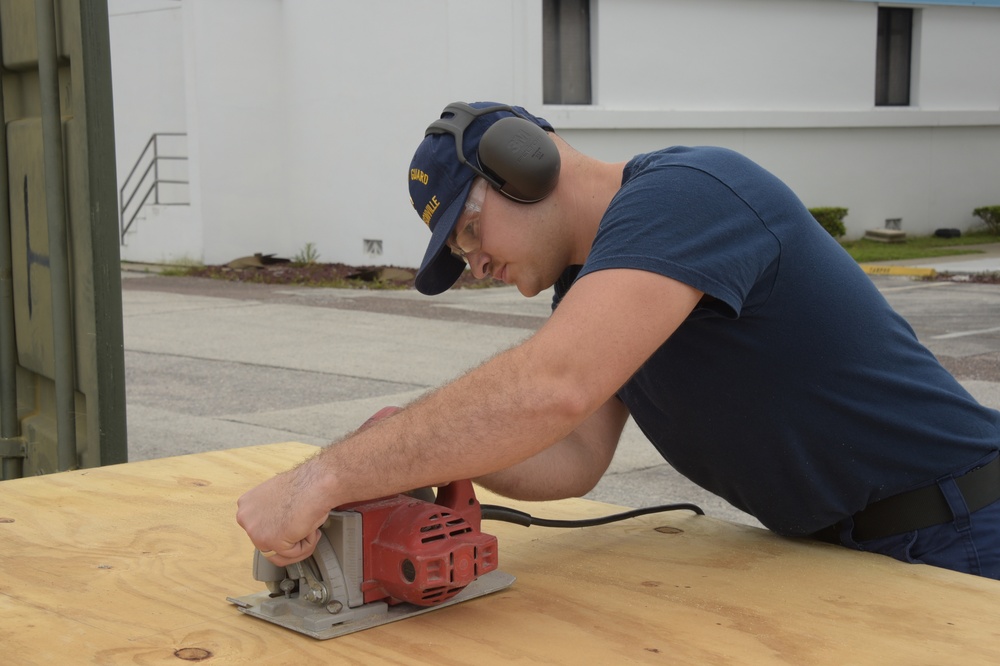 Photo of Construction of Portable Restroom Facility