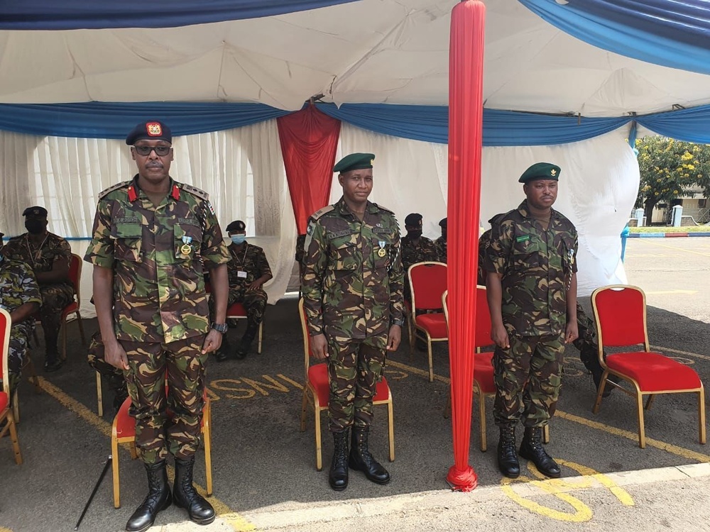Kenya Defense Forces personnel honored by U.S. AFRICOM