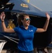 U.S. Navy Blue Angels arrive at Tampa Bay AirFest
