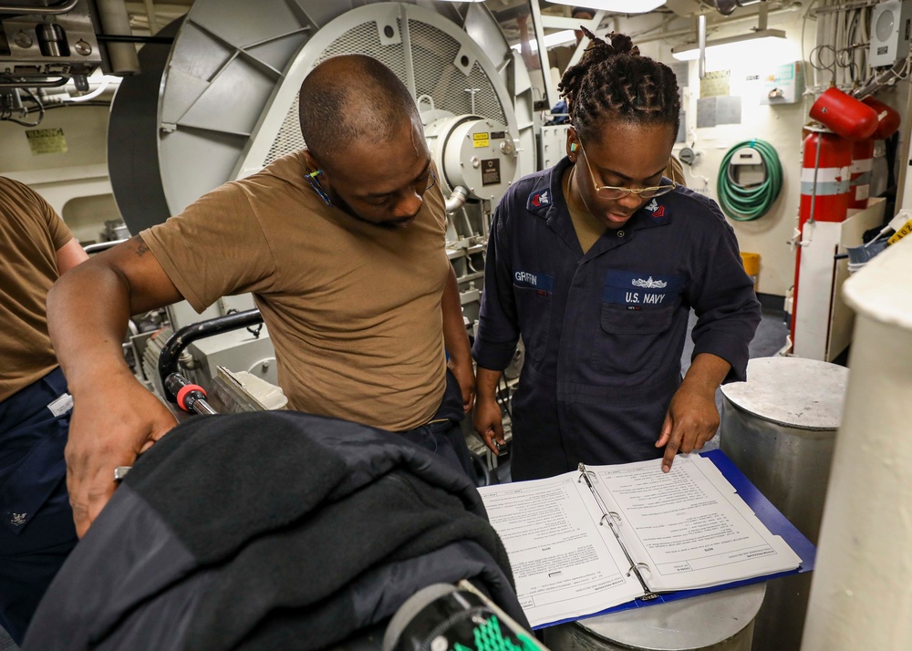 USS Porter (DDG 78) Task Force Exercise