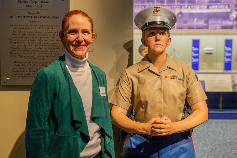 Veteran Marine Works to Preserve History She Helped Create