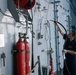 Abraham Lincoln Sailors conduct maintenance