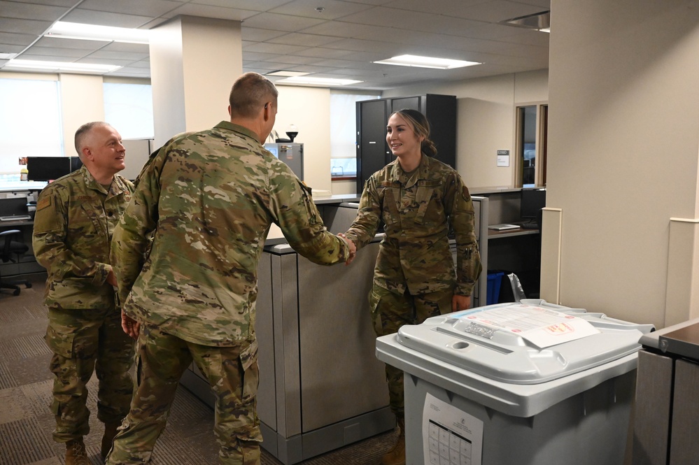 Chief of the National Guard Bureau visits Nebraska Guard
