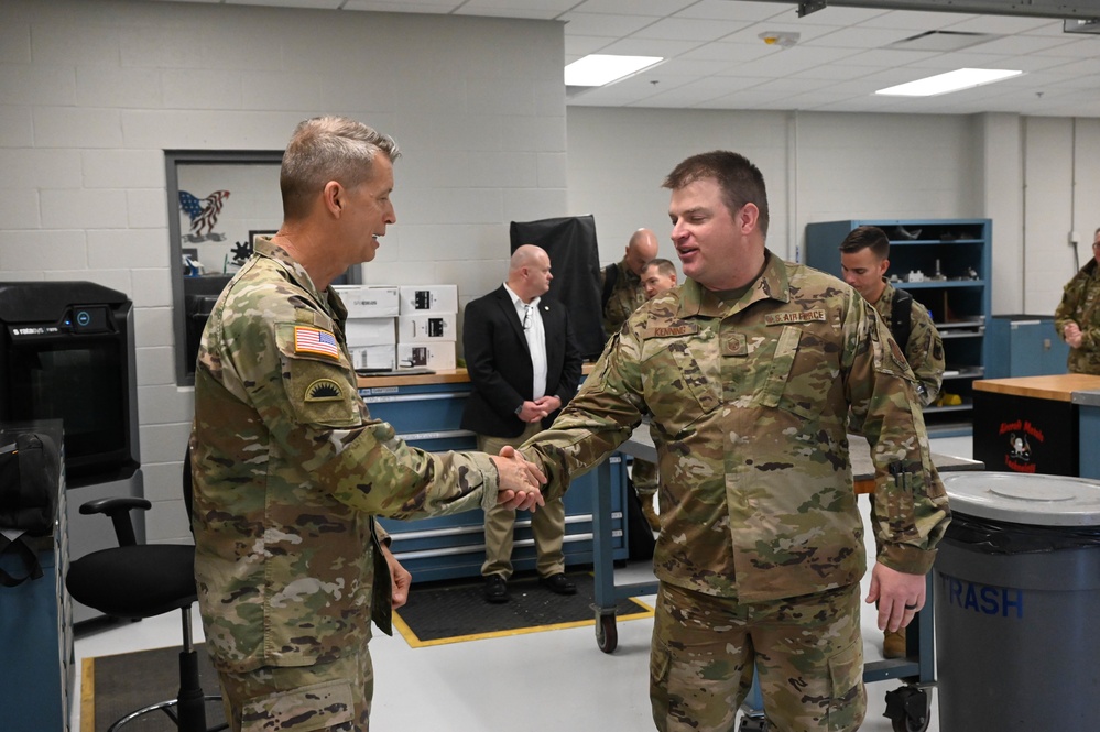 Chief of the National Guard Bureau visits Nebraska Guard