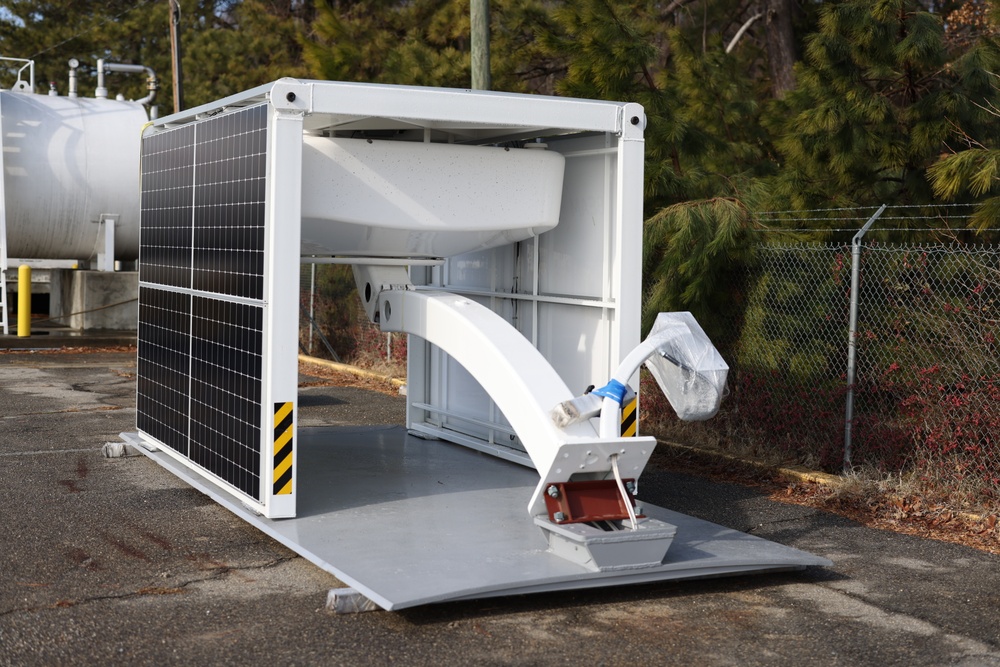 Marine Corps Base Quantico Receives its First Mobile, Solar-Powered Electric Vehicle Chargers