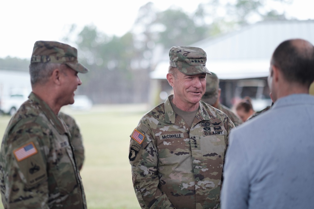 CSA Visits Fort Stewart and Hunter Army Airfield