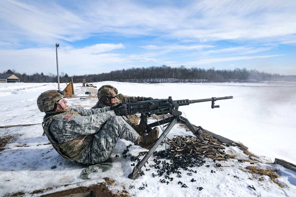 Firing a .50 cal
