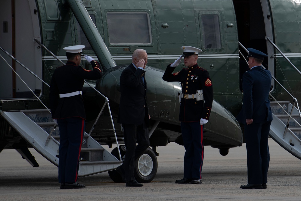 President Joe Biden Departs for Europe