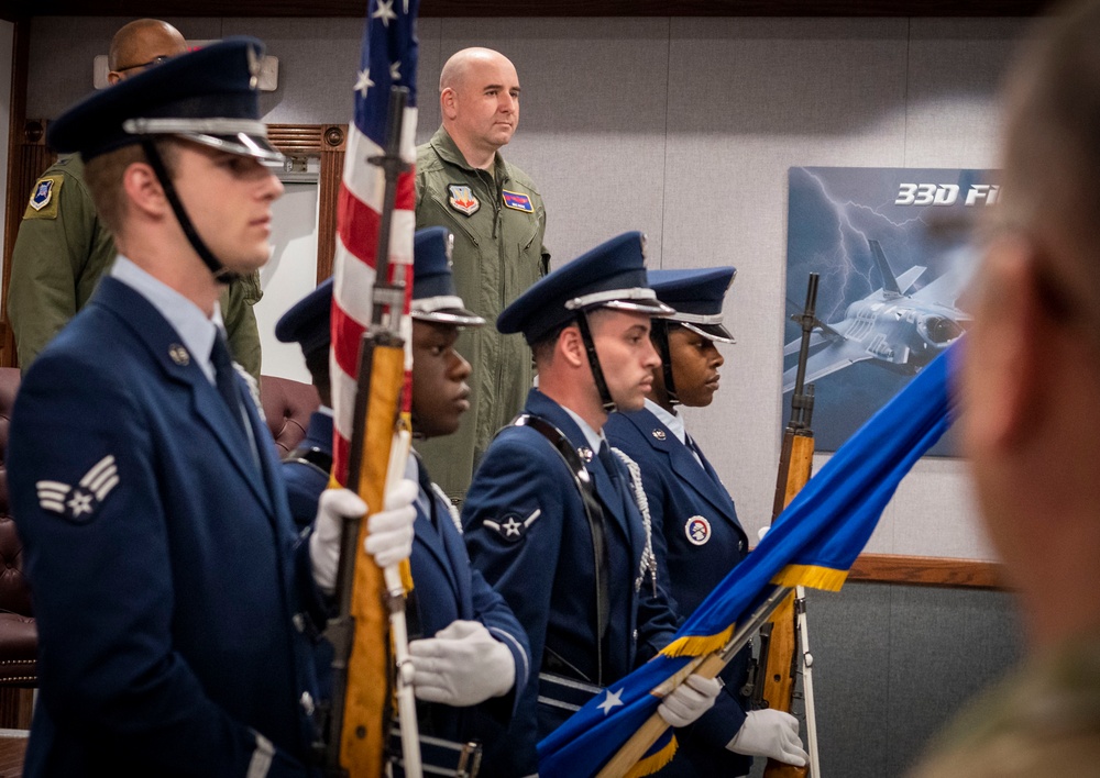 350th Spectrum Warfare Group assumption of command