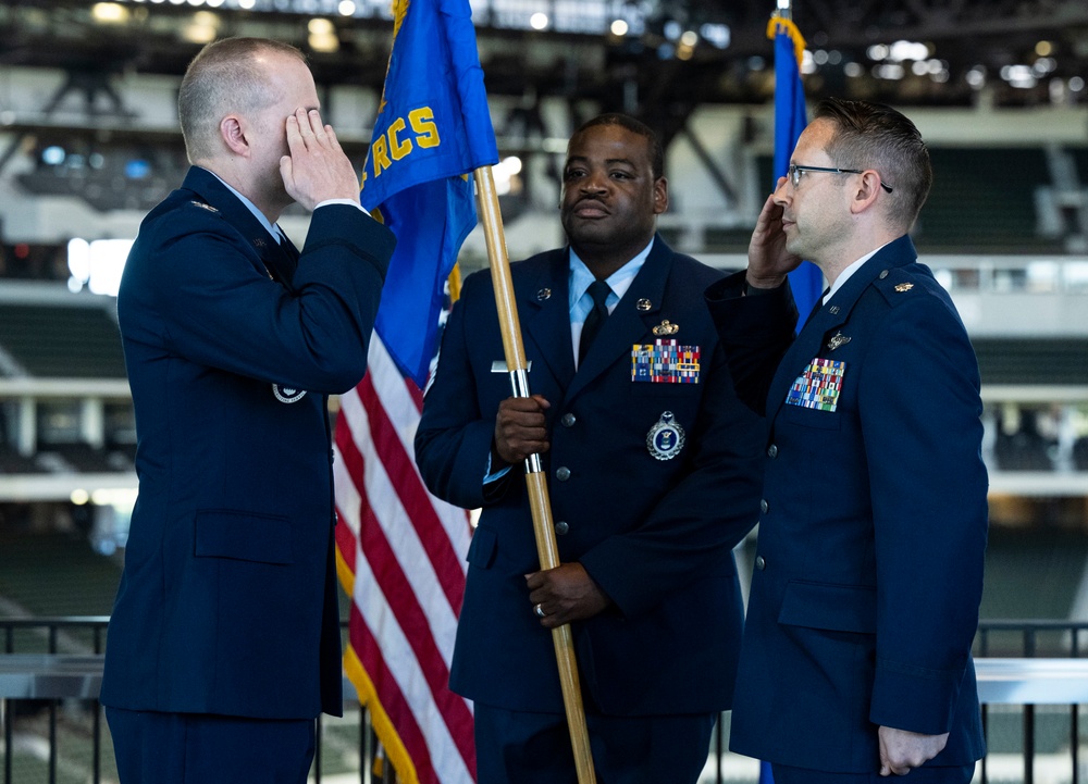 344th Recruiting Squadron assumption of command ceremony