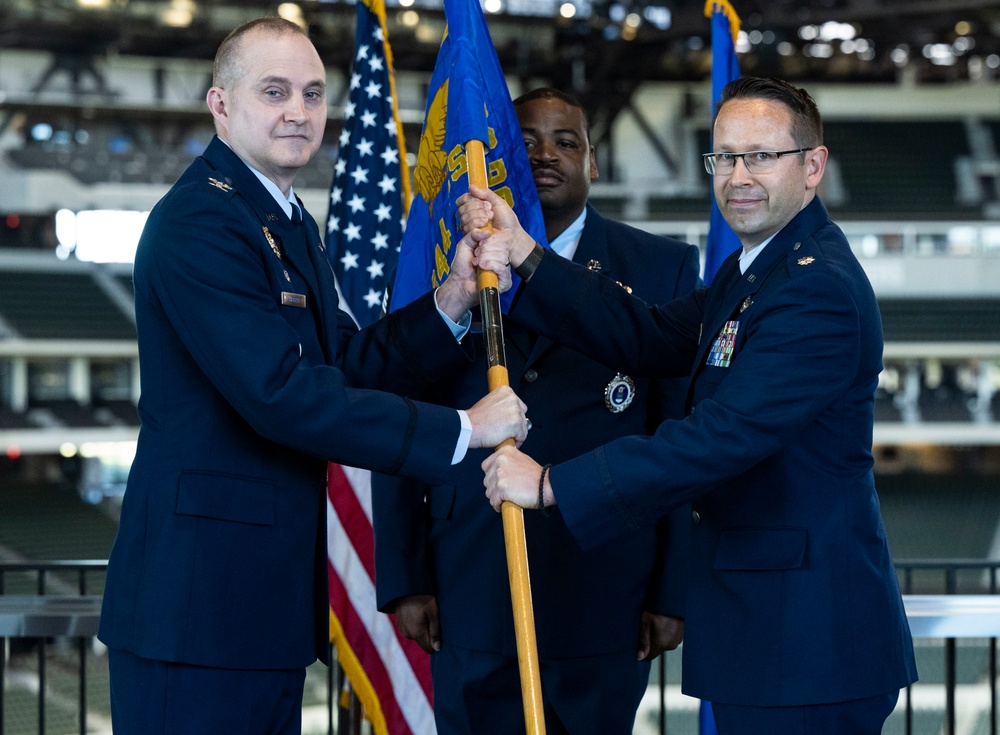 344th Recruiting Squadron assumption of command ceremony