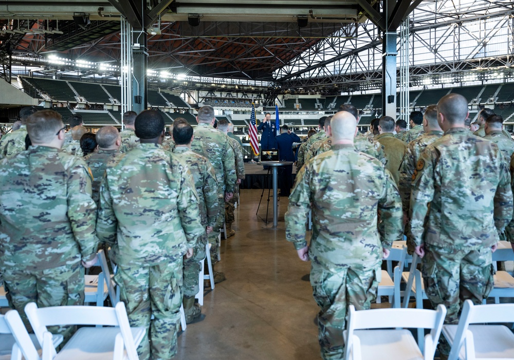 344th Recruiting Squadron assumption of command ceremony