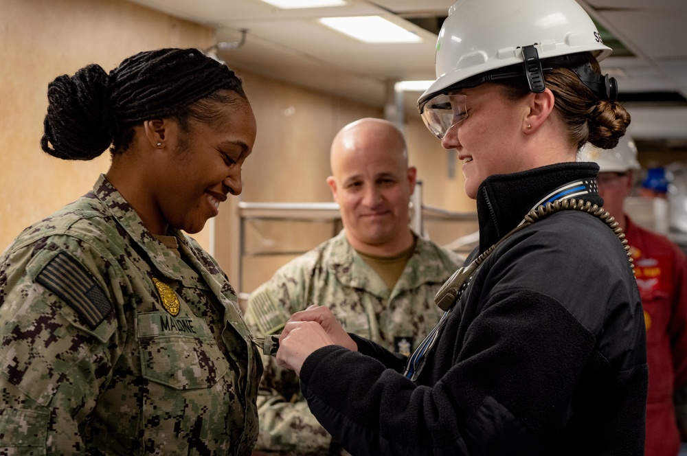 MCPON Russell Smith visits USS Wasp (LHD 1)