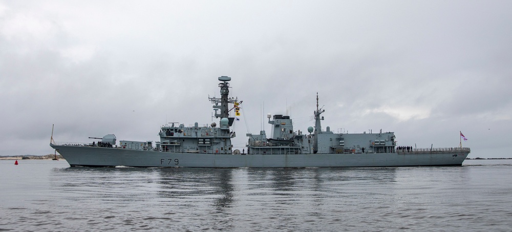 HMS Portland Arrives at Naval Station Mayport