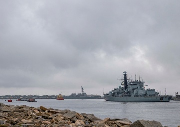 HMS Portland Arrives at Naval Station Mayport