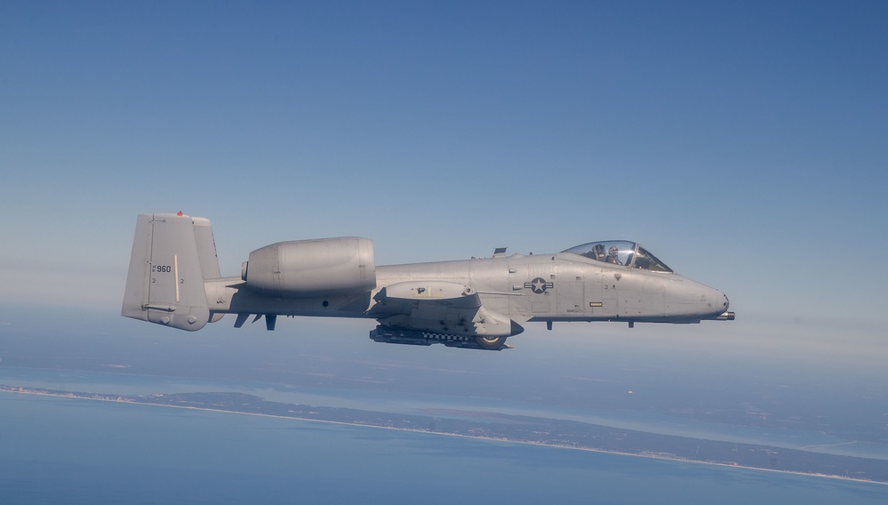 A-10 Carries Small Diamater Bombs