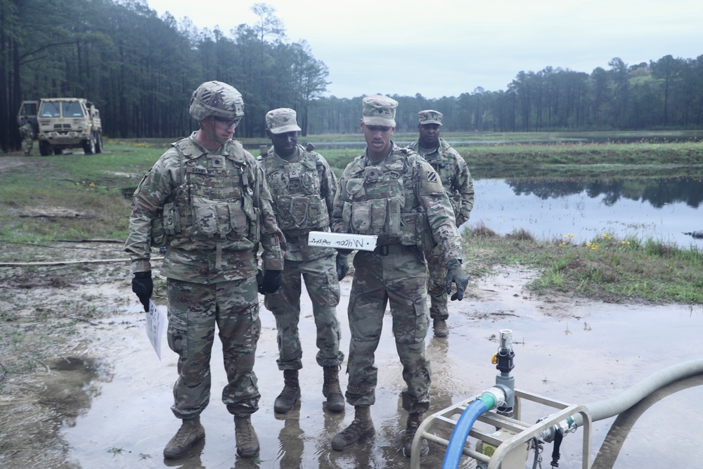 From dirty to clean Provider Soldiers train to bring fresh water