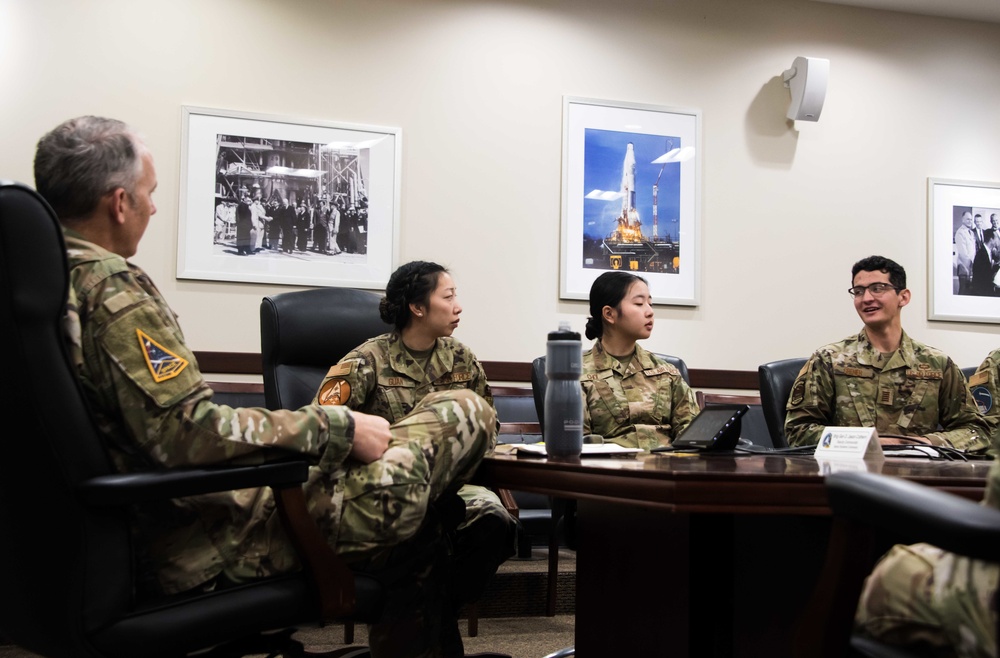 USAFA Cadets Visiting SSC