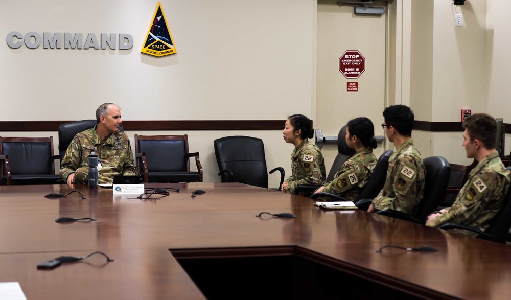 USAFA Cadets Visiting SSC