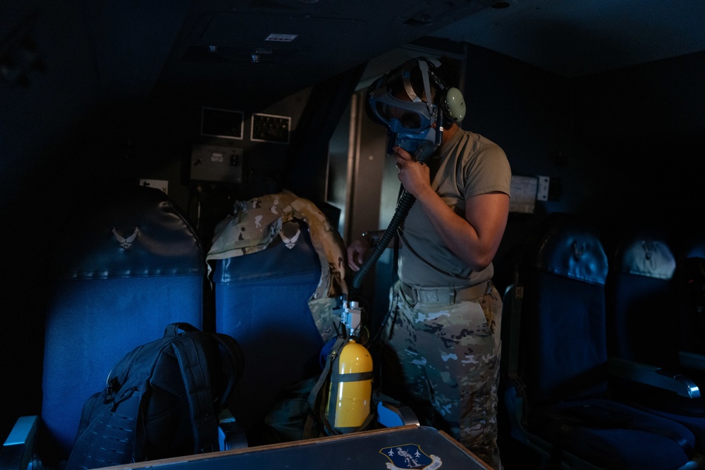 C-5M Super Galaxy preflight procedure at Travis AFB