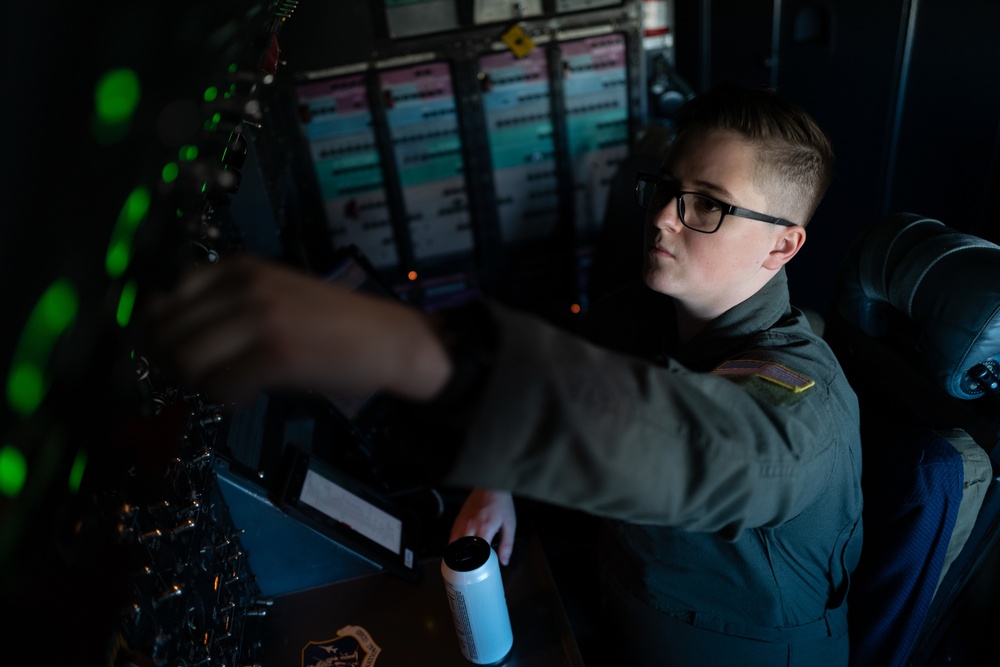 C-5M Super Galaxy preflight procedure at Travis AFB