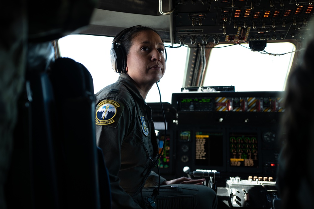 C-5M Super Galaxy preflight procedure at Travis AFB