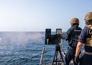 USS Milwaukee Conducts Live-Fire Exercise