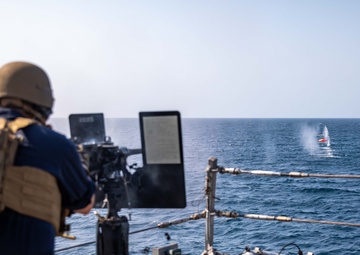 USS Milwaukee Conducts Live-Fire Exercise