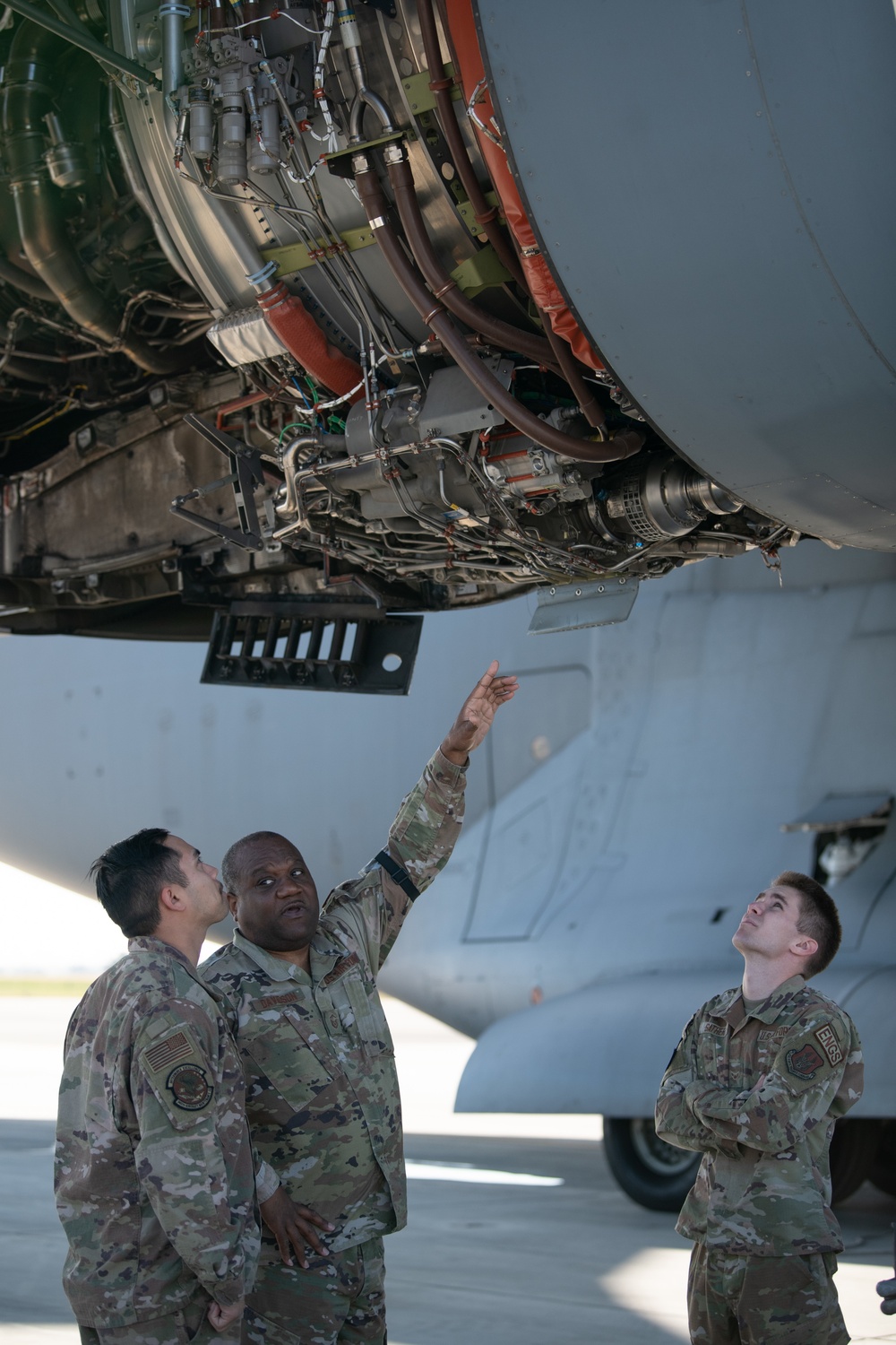 Travis AFB flight line March 2022