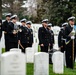 Military Funeral Honors with Funeral Escort are Conducted for U.S. Navy Seaman 1st Class Walter C. Stein in Section 36