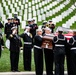 Military Funeral Honors with Funeral Escort are Conducted for U.S. Navy Seaman 1st Class Walter C. Stein in Section 36