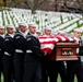 Military Funeral Honors with Funeral Escort are Conducted for U.S. Navy Seaman 1st Class Walter C. Stein in Section 36