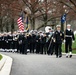Military Funeral Honors with Funeral Escort are Conducted for U.S. Navy Seaman 1st Class Walter C. Stein in Section 36