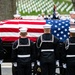Military Funeral Honors with Funeral Escort are Conducted for U.S. Navy Seaman 1st Class Walter C. Stein in Section 36